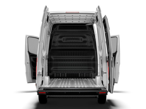 Mercedes Benz Sprinter L2H2 RWD HQ Interior 2025 3D Model