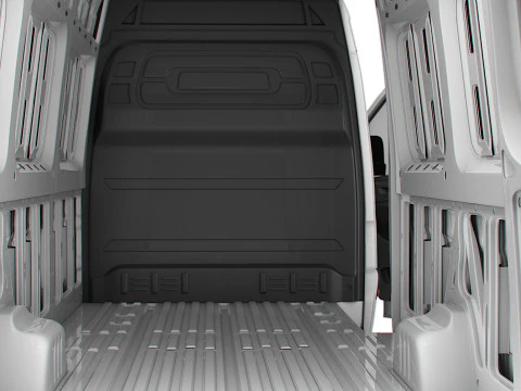 Mercedes Benz Sprinter L3H2 RWD HQ Interior 2025 3D Model