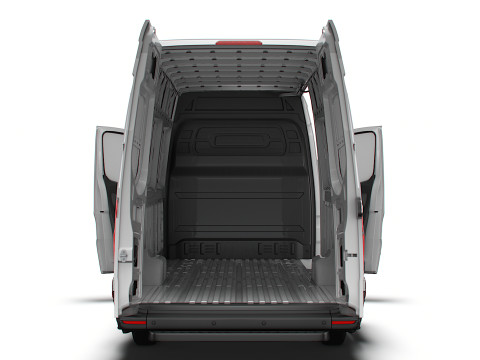 Mercedes Benz Sprinter L4H2 RWD HQ Interior 2025 3D Model