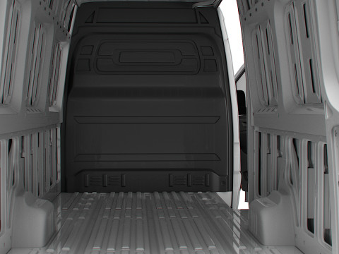 Mercedes Benz Sprinter L4H2 RWD HQ Interior 2025 3D Model