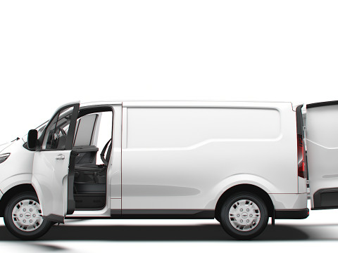 Chevrolet Express Max L1H1 HQ Interior 2025 Modello 3D