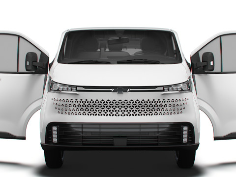 Chevrolet Express Max L1H1 HQ Interior 2025 Modello 3D