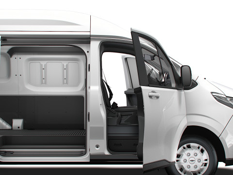Chevrolet Express Max L1H2 HQ Interior 2025 3D Model
