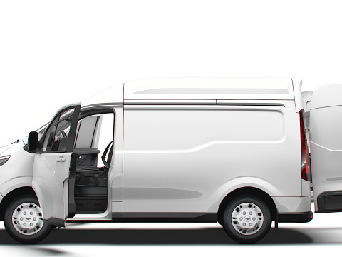 Chevrolet Express Max L1H2 HQ Interior 2025 3D Model