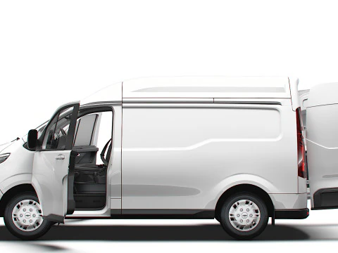 Chevrolet Express Max L1H2 HQ Interior 2025 3D Model