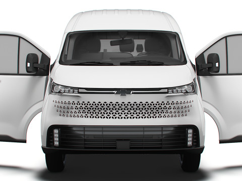 Chevrolet Express Max L1H2 HQ Interior 2025 3D Model