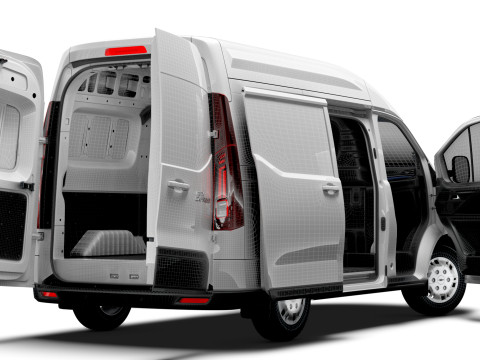 Chevrolet Express Max L1H2 HQ Interior 2025 3D Model