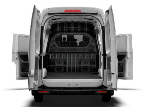 Chevrolet Express Max L1H2 HQ Interior 2025 3D Model