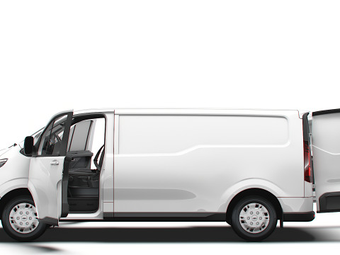 Chevrolet Express Max L2H1 HQ Interior 2025 3D 모델