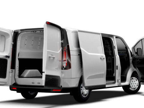 Chevrolet Express Max L2H1 HQ Interior 2025 3D 모델