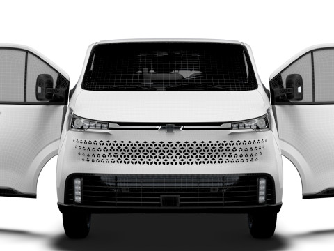 Chevrolet Express Max L2H1 HQ Interior 2025 3D 모델