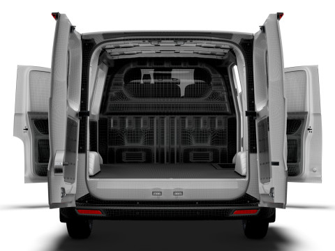 Chevrolet Express Max L2H1 HQ Interior 2025 3D 모델