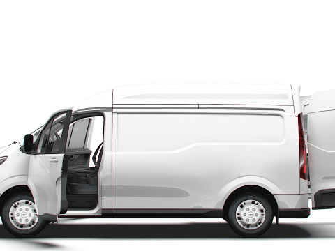 Chevrolet Express Max L2H2 HQ Interior 2025 3D Model