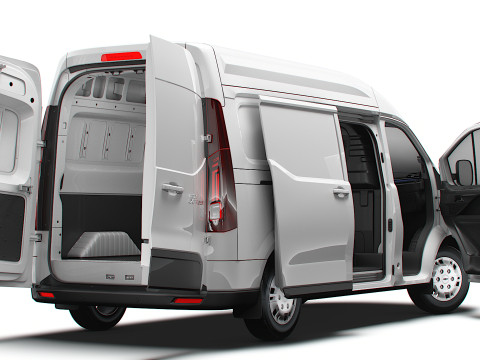 Chevrolet Express Max L2H2 HQ Interior 2025 3D Model