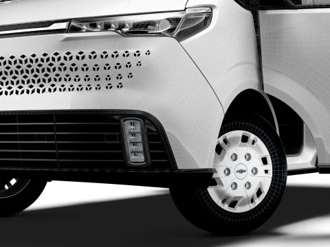 Chevrolet Express Max L2H2 HQ Interior 2025 3D Model