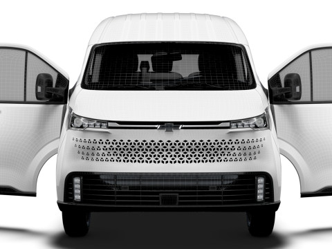 Chevrolet Express Max L2H2 HQ Interior 2025 3D Model