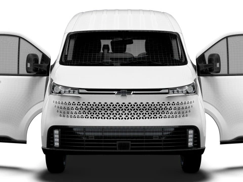 Chevrolet Express Max L2H2 HQ Interior 2025 3D Model