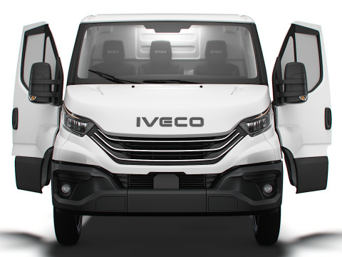 Iveco Daily Van L1H1 HQ Interior 2025 3D Model