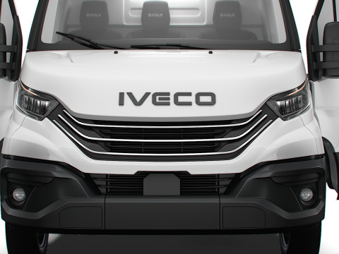 Iveco Daily Van L1H1 HQ Interior 2025 3D Model