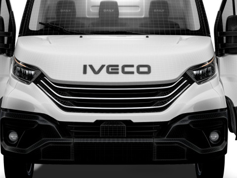 Iveco Daily Van L1H1 HQ Interior 2025 3D Model