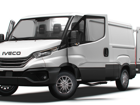 Iveco Daily Van L2H1 HQ Interior 2025 3D Модель