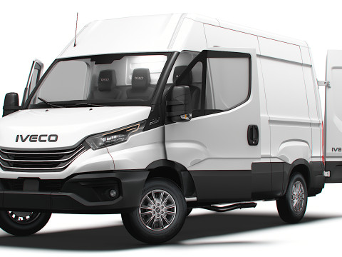 Iveco Daily Van L2H2 HQ Interior 2025 3D 模型