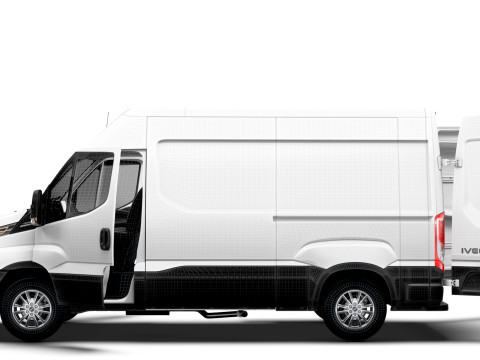 Iveco Daily Van L2H2 HQ Interior 2025 3D 模型