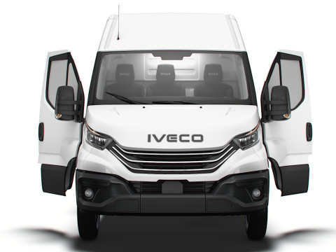 Iveco Daily Van L3H2 HQ Interior 2025 3D Model
