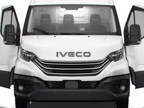 Iveco Daily Van L3H2 HQ Interior 2025 3D Model