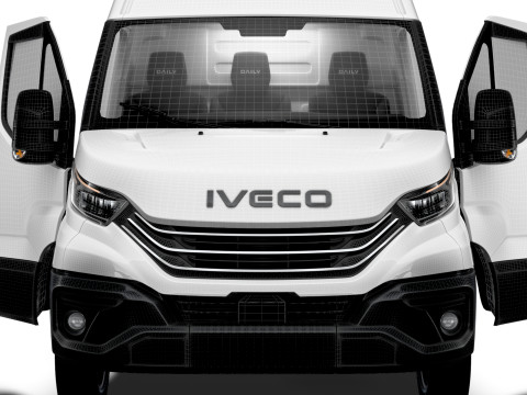 Iveco Daily Van L3H2 HQ Interior 2025 3D Model