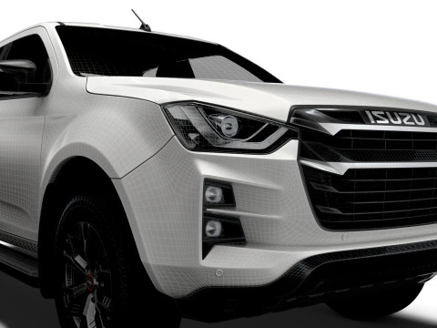 Isuzu D Max V Cross 2023 3D Model
