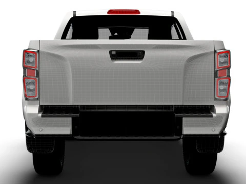 Isuzu D Max V Cross 2023 3D Model