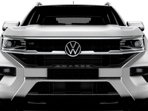 VW Amarok Aventura Edition 2025 3D Model