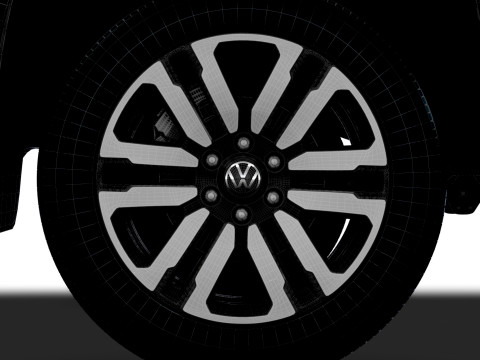 VW Amarok Aventura Edition 2025 3D Model