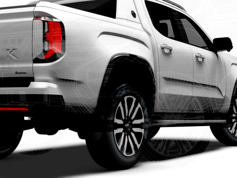 VW Amarok Aventura Edition 2025 3D Model