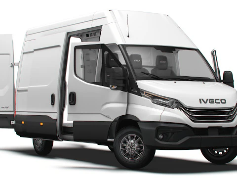 依维柯 Daily Van L3H3 HQ 内饰 2025 3D 模型