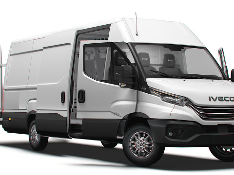 Iveco Daily Van L4H2 HQ Interior 2025 3D Model