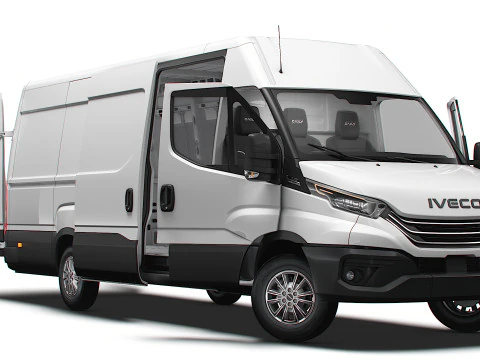 依维柯 Daily Van L4H2 HQ 内饰 2025 3D 模型