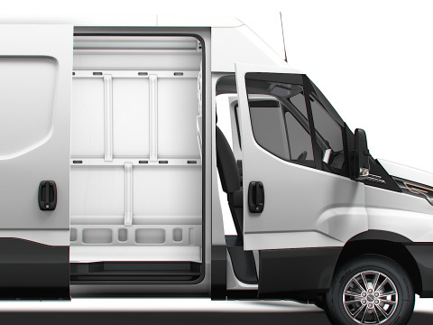 Iveco Daily Van L4H2 HQ Interior 2025 3D 모델