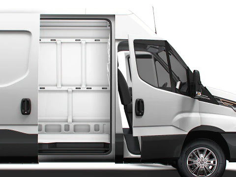 Iveco Daily Van L4H2 HQ Interior 2025 3D Model