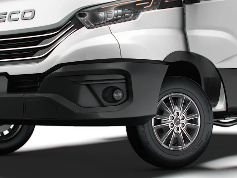 Iveco Daily Van L4H2 HQ Interior 2025 3D Model