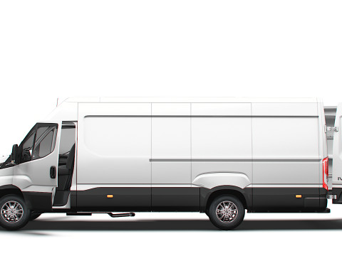 Iveco Daily Van L4H2 HQ Interior 2025 3D 모델