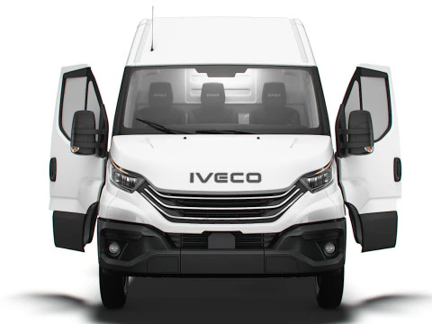 Iveco Daily Van L4H2 HQ Interior 2025 3D Model