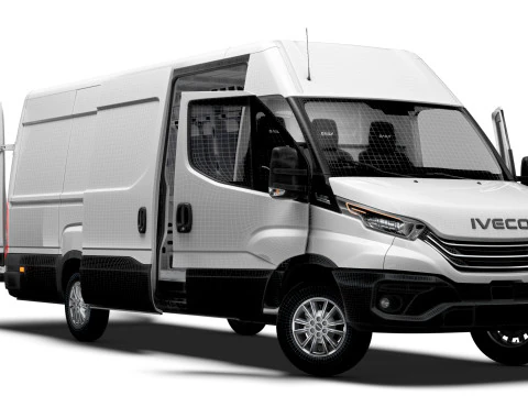 Iveco Daily Van L4H2 HQ Interior 2025 3D Model