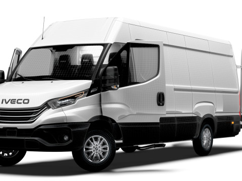 Iveco Daily Van L4H2 HQ Interior 2025 3D 모델