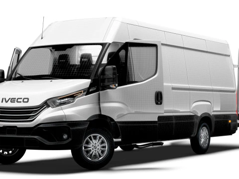 Iveco Daily Van L4H2 HQ Interior 2025 3D Model