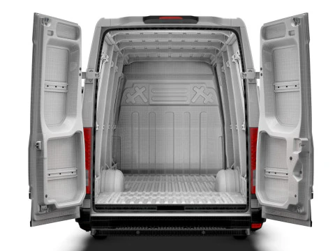 Iveco Daily Van L4H2 HQ Interior 2025 3D Model