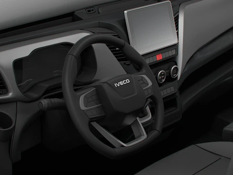 Iveco Daily Van L4H3 HQ Interior 2025 Modelo 3D