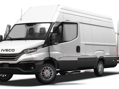 Iveco Daily Van L4H3 HQ Interior 2025 Modelo 3D
