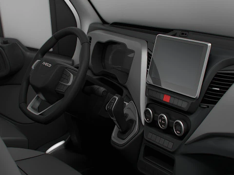 Iveco Daily Van L4H3 HQ Interior 2025 Modelo 3D